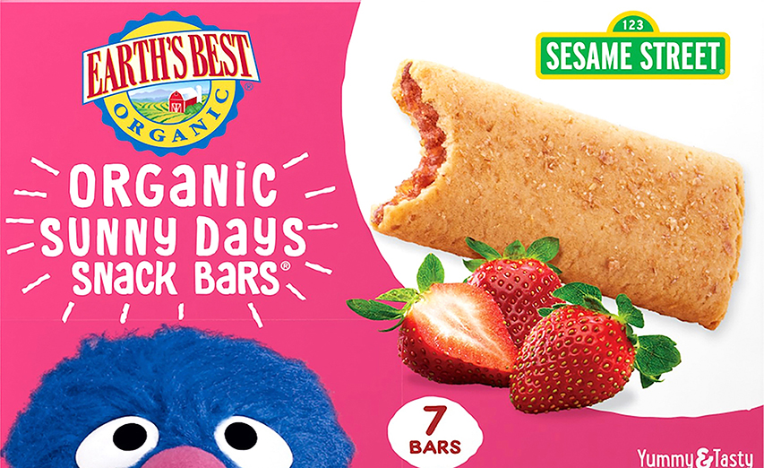 Earth's Best Organic Sunny Days Snack Bars, Strawberry 