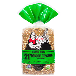 Dave's Killer Bread Organic Bread, 21 Whole Grains and Seeds