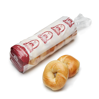 Utopia Bagels of New York Plain Mini Bagels, Frozen
