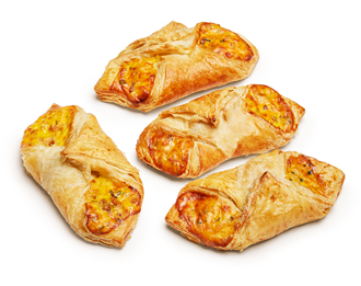 FreshDirect Frozen Ready-to-Bake Bacon and Egg Open Face Croissants