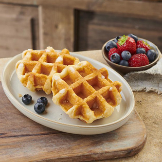St. Pierre Brioche Waffles with Butter, Frozen, image 2 of 2 slides