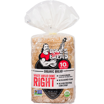 Dave's Killer Bread Organic Bread, White Bread Done Right