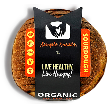 Simple Kneads Organic Gluten-Free Sourdough Bread, image 2 of 2 slides