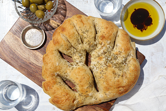 FreshDirect Frozen Fougasse Loaf, image 2 of 2 slides