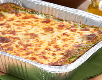 FreshDirect Vegetarian Spinach and Mushroom Lasagna