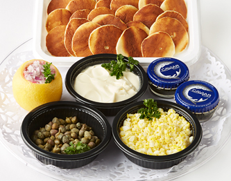 FreshDirect Deluxe Caviar Platter with Osetra Caviar, image 2 of 2 slides