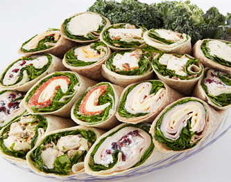 FreshDirect Assorted Wrap Platter, Large