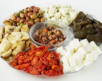 FreshDirect Mediterranean Mezze Platter, Large