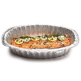 FreshDirect Farm-Raised Lemon-Dill Salmon, Half , image 2 of 2 slides