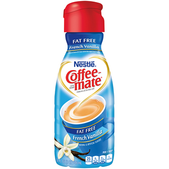 Coffee-Mate Fat-Free Non-Dairy Creamer, French Vanilla