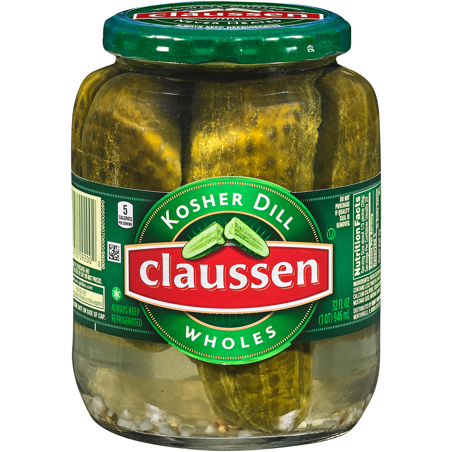 Claussen Kosher Dill Wholes