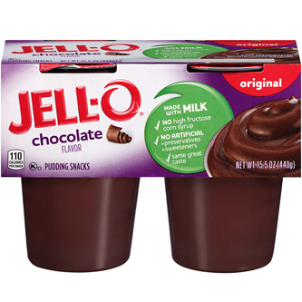 Jell-O Pudding Snacks, Chocolate