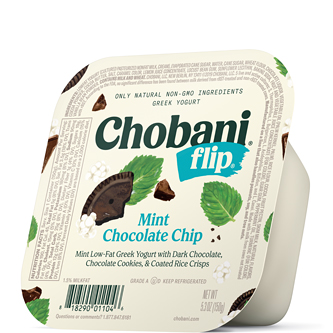 Chobani Flip Low-Fat Greek Yogurt, Mint Chocolate Chip