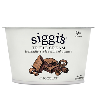 Siggi's Skyr Icelandic-Style Strained Triple Cream Yogurt, Chocolate