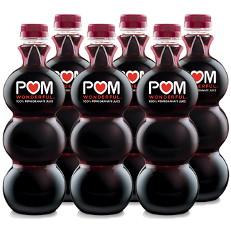 POM Wonderful 100% Pomegranate Juice, Plastic Bottles