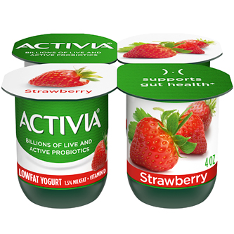 Dannon Activia Yogurt, Strawberry