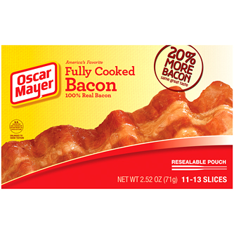 Oscar Mayer Ready Fully Cooked Bacon