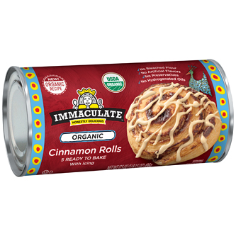 Immaculate Baking Company Organic Cinnamon Rolls with Icing