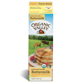 Organic Valley Organic Cultured Lowfat Buttermilk, Carton