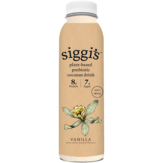 Siggi's Plant-Based Probiotic Coconut Drink, Vanilla
