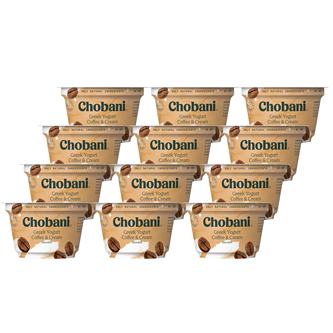Chobani Whole Milk Greek Yogurt, Coffee and Cream Blended