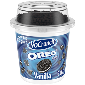 YoCrunch Lowfat Yogurt, Vanilla with Oreo Cookie Pieces