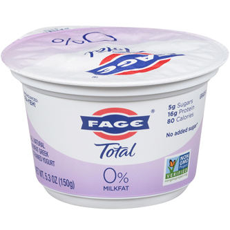 Fage TOTAL 0% Greek Yogurt, Plain