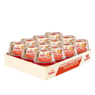Sabra To Go Hummus, Roasted Red Pepper and Pretzel Chips, Case