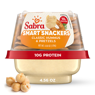 Sabra Snackers, Classic Hummus & Pretzels