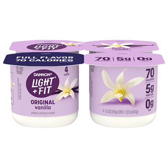 Dannon Light & Fit Nonfat Yogurt, Vanilla