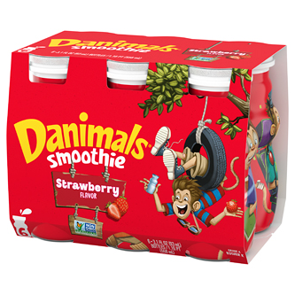 Dannon Danimals Smoothie, Strawberry Explosion