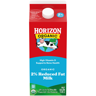 Horizon Organic 2% Milk, Carton