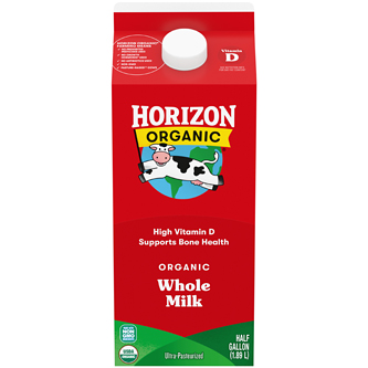 Horizon Organic Whole Milk, Carton