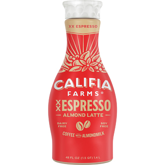 Califia Farms Cold Brew Coffee with Almondmilk, Double Espresso, Plastic Bottle