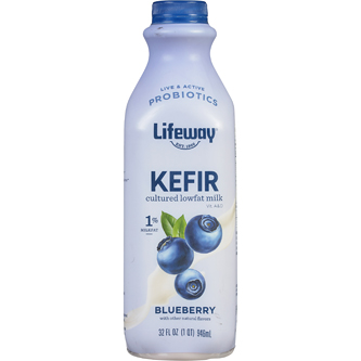 Lifeway Low-Fat Kefir, Blueberry