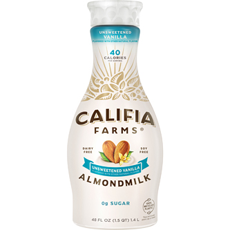 Califia Farms Almondmilk, Unsweetened Vanilla, Plastic Bottle