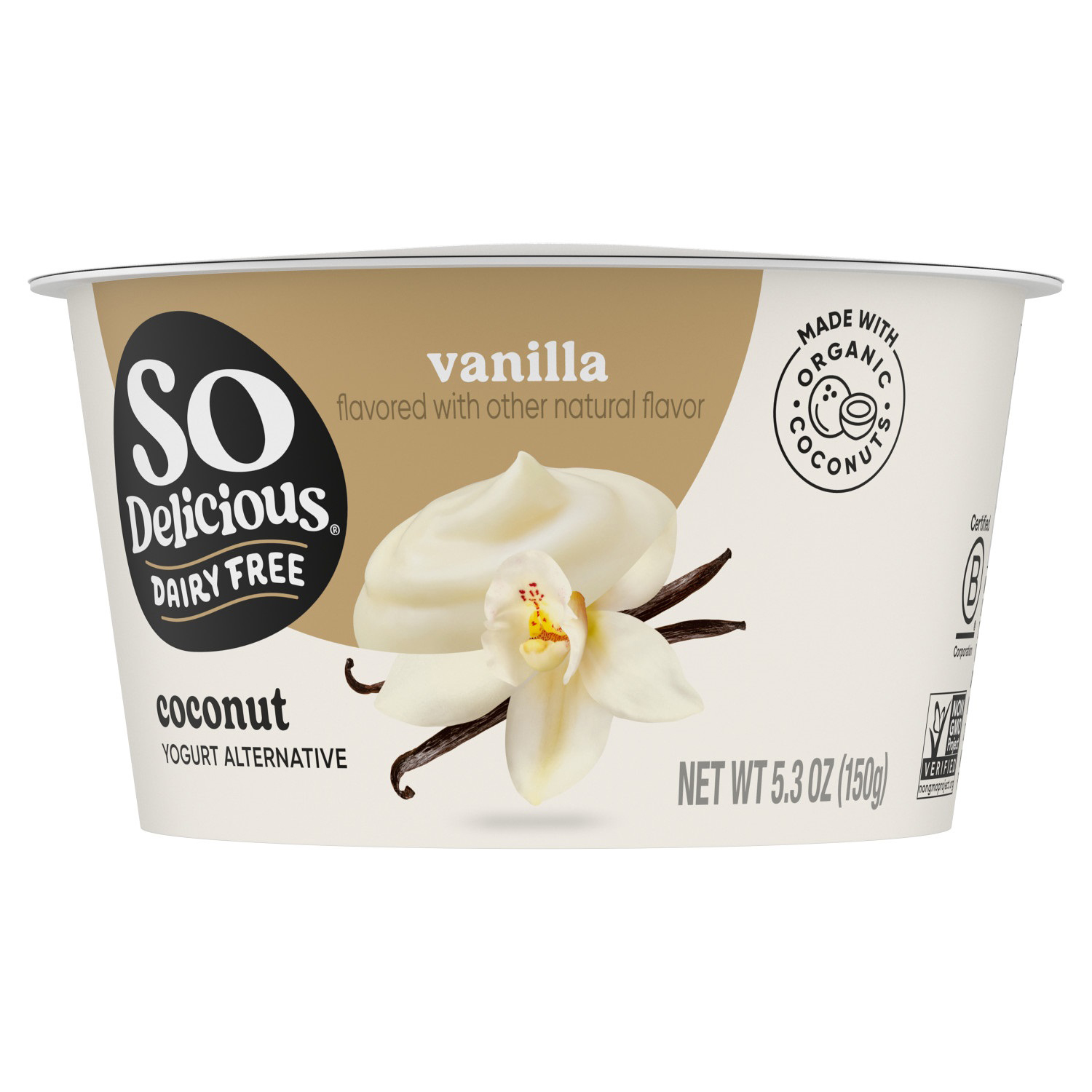 So Delicious Dairy Free Coconutmilk Yogurt Alternative, Vanilla