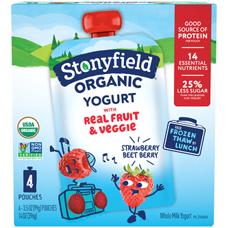 Stonyfield Organic Whole Milk Yogurt, Strawberry Beet Berry  
