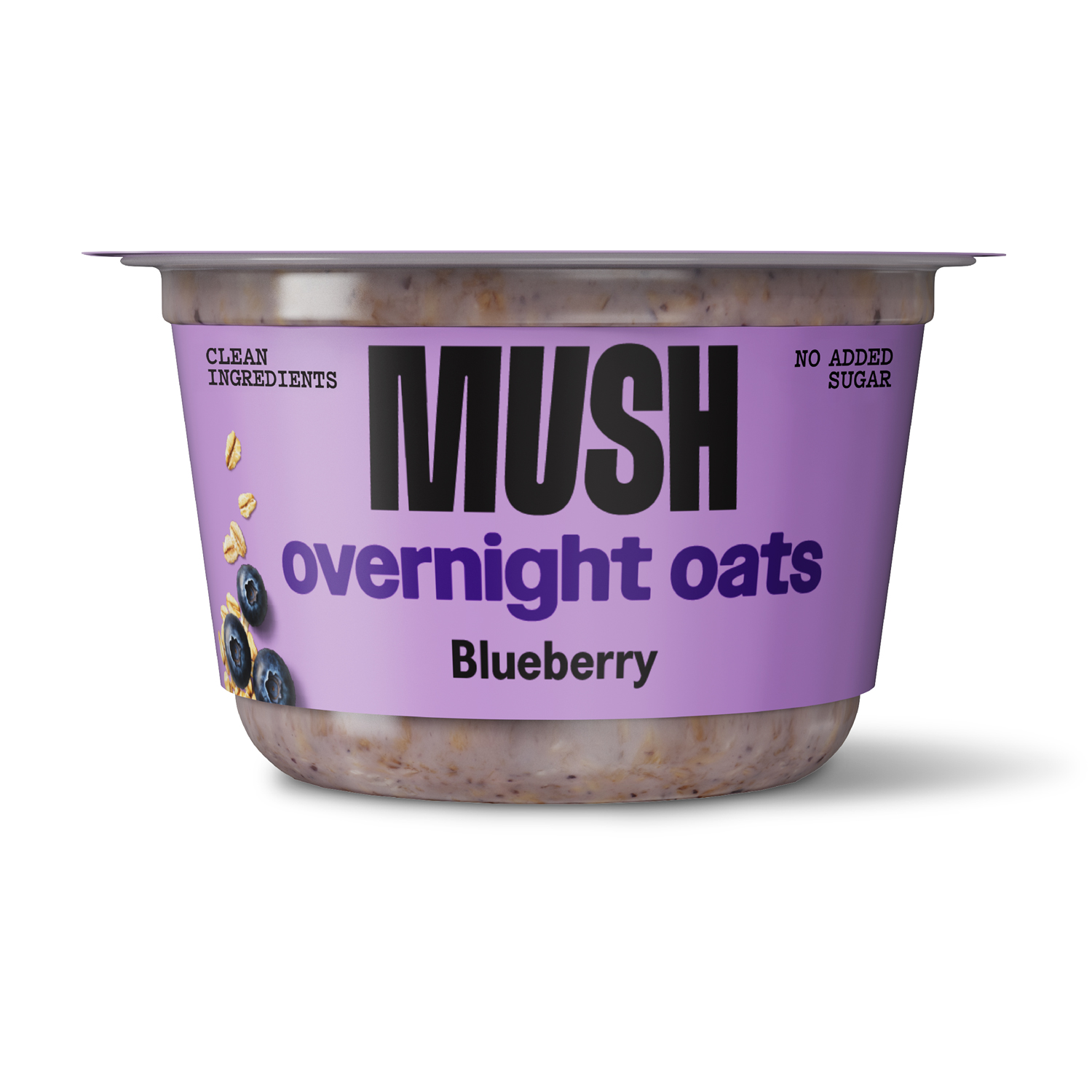 Mush Ready-to-Eat Oats, Wild Blueberry