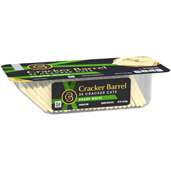 Cracker Barrel Cheddar Cheese Cracker Cuts, Sharp White