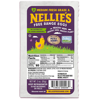Nellie's Free-Range Hard Boiled Eggs