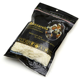 Les Petites Fermieres Shredded Mozzarella Cheese
