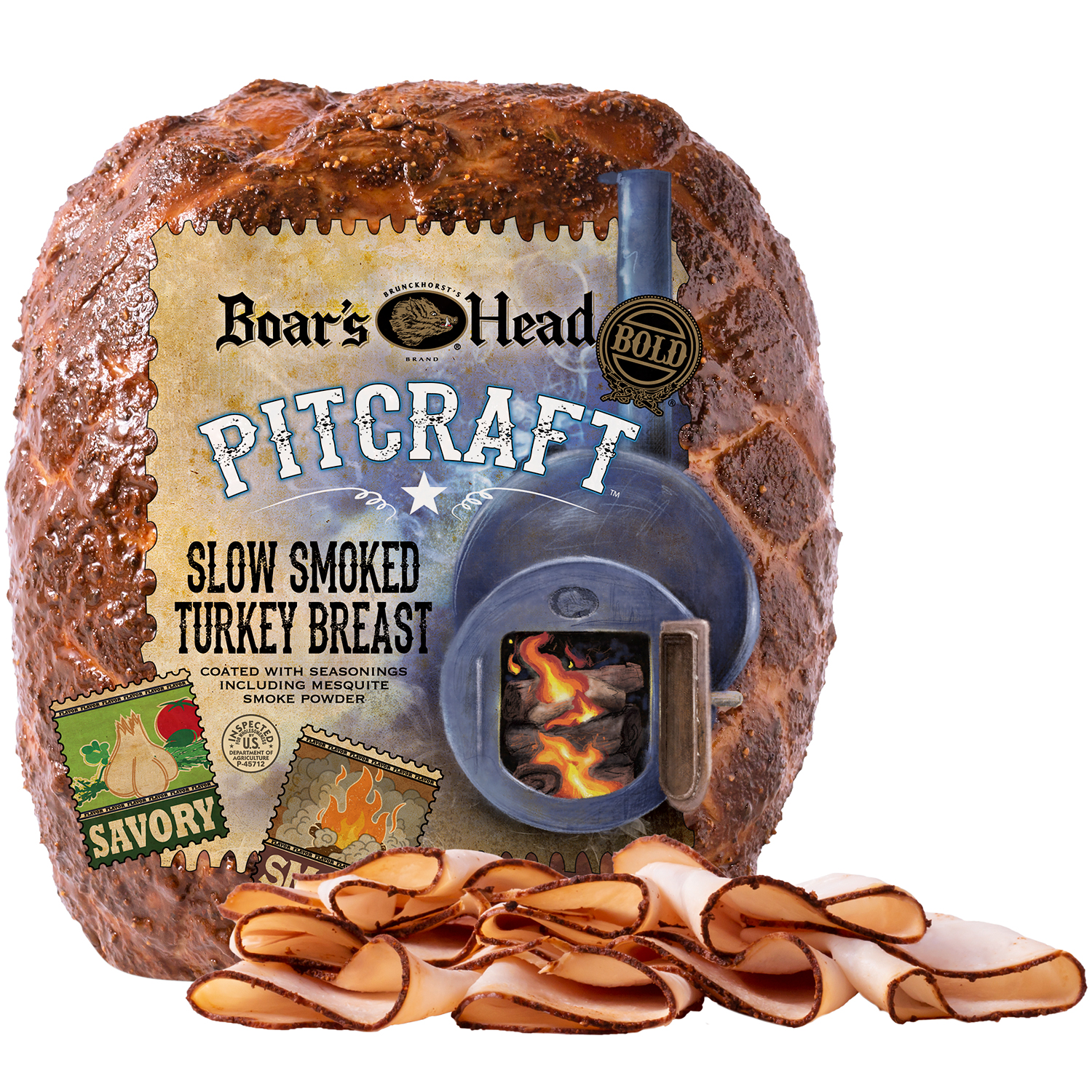 Boar's Head Pitcraft Slow Smoked Turkey Breast