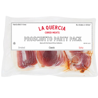 La Quercia Prosciutto Party Pack, Raised w/o Antibiotics