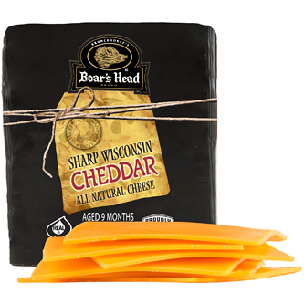 Boar's Head Black Wax Cheddar Cheese