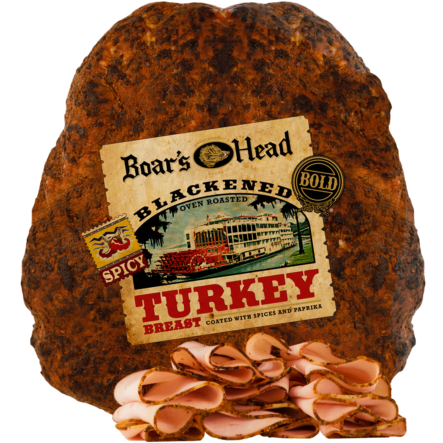 Boar's Head Blackened Oven-Roasted Turkey Breast