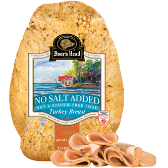 Boar's Head No Salt Added Oven Roasted Turkey Breast 