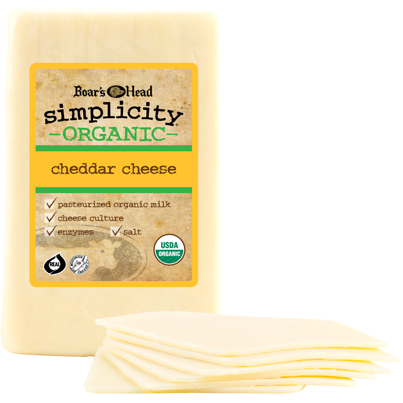 Boar's Head Simplicity Organic Cheddar Cheese