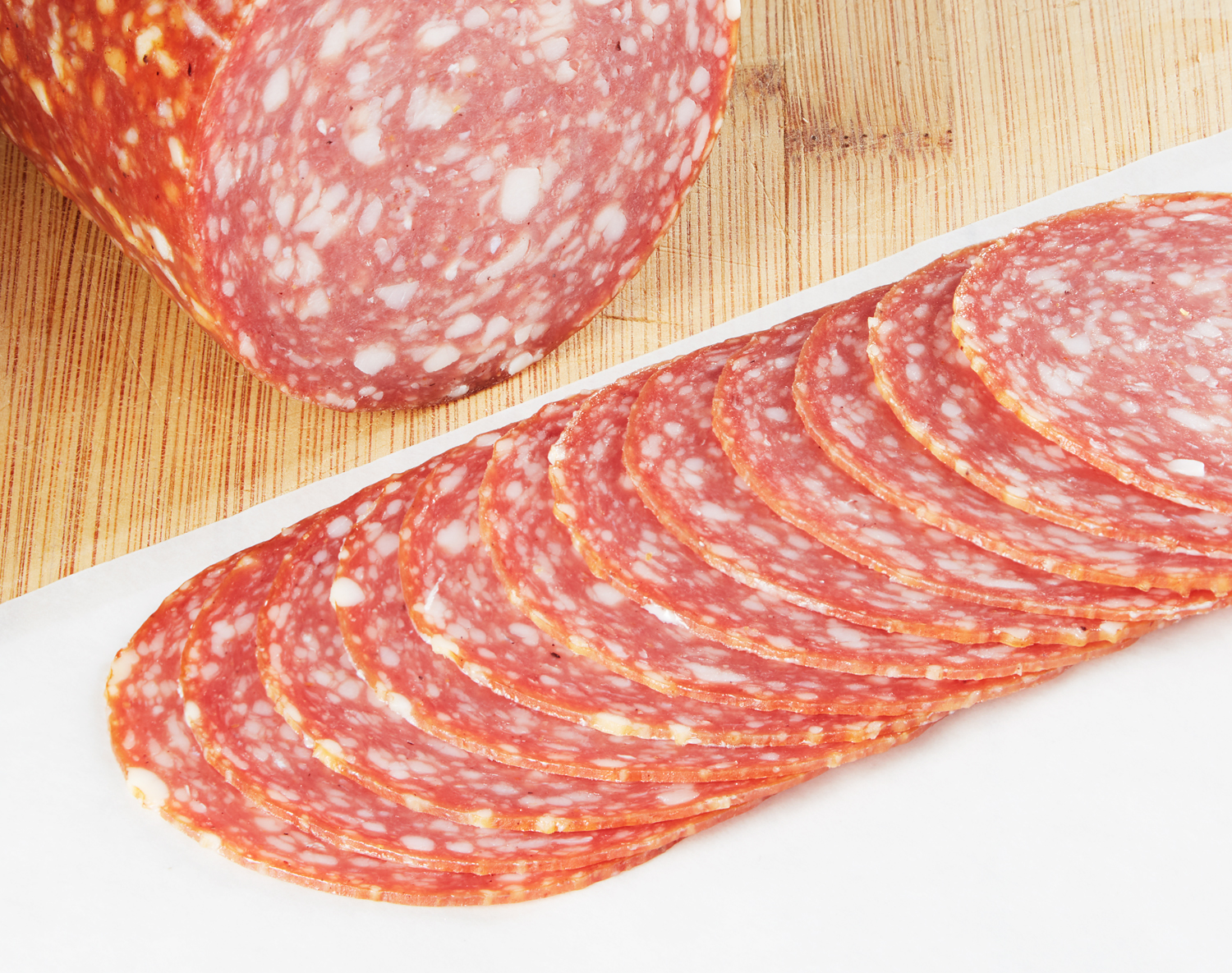 Artisan Meats Red Wine & Black Pepper Salami, image 1 of 2 slides
