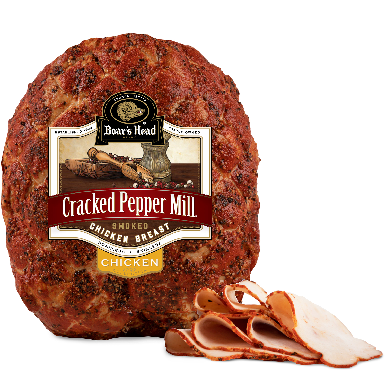 Boar's Head Cracked Pepper Mill Chicken Breast